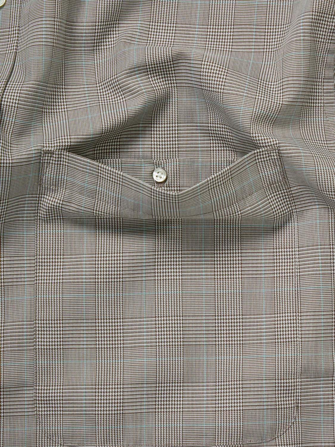 DAIWA PIER39 TECH REGULAR COLLAR SHIRT L/S GLEN CHECK