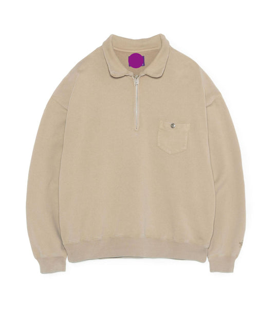 Purple Label Garment Dyed Field Half Zip Sweatshirts