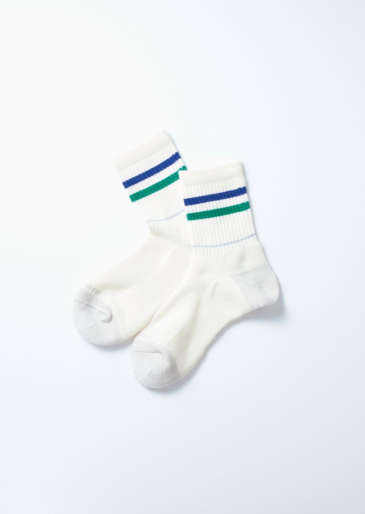 RoToTo ALLROUNDER ”2 STRIPE MERINO CREW”