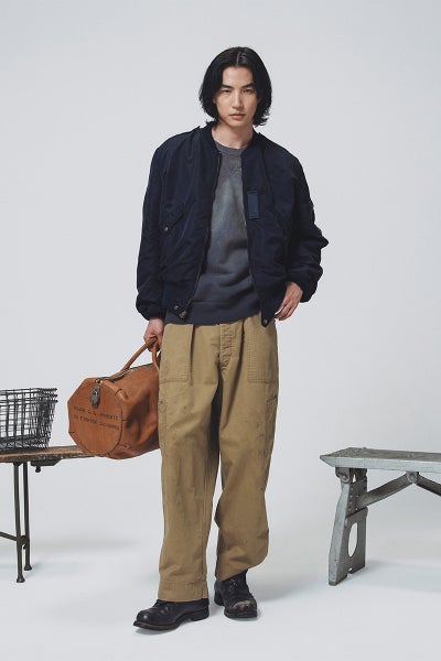 BOW WOW FIELD-WORN DOUBLE V SWEATSHIRT