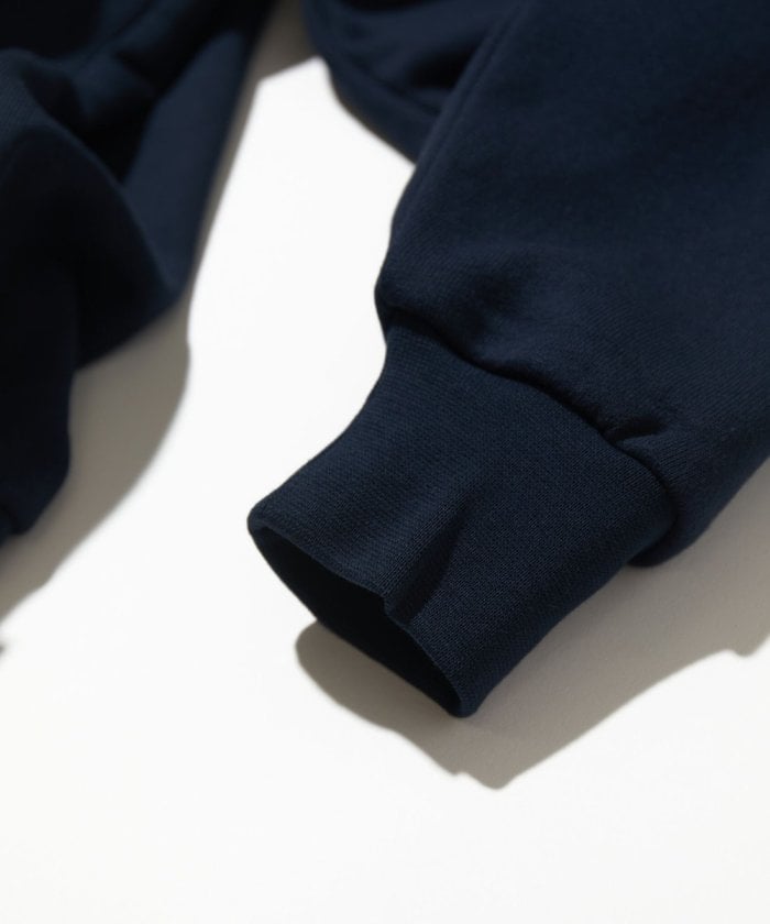 NAUTICA JAPAN Back Embroidery Logo Cadet Collar Sweatshirt