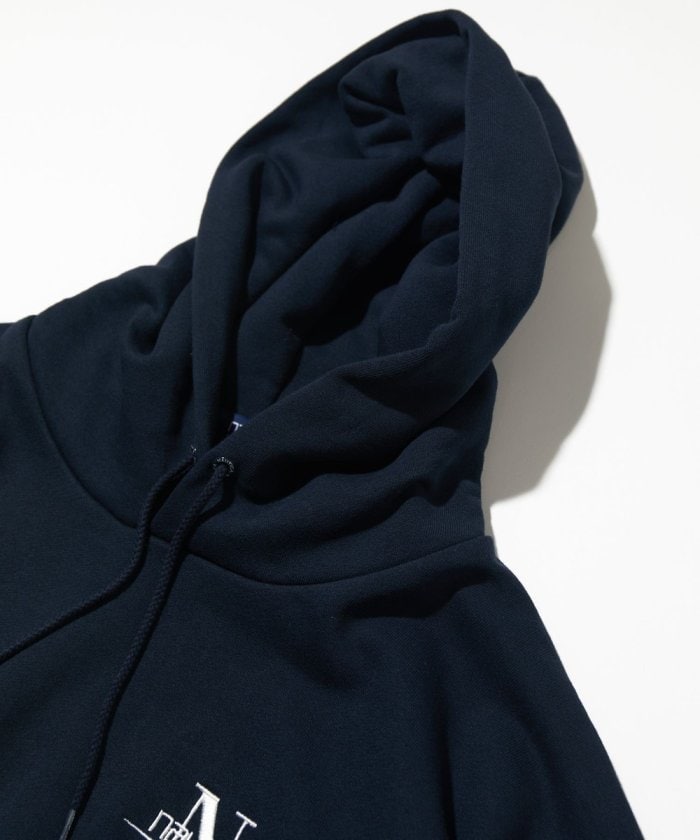 NAUTICA JAPAN Back Embroidery Logo Sweat Hoodie
