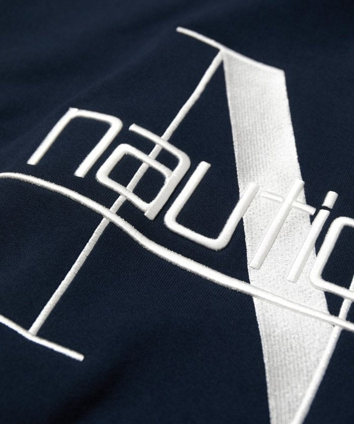 NAUTICA JAPAN Back Embroidery Logo Sweat Hoodie
