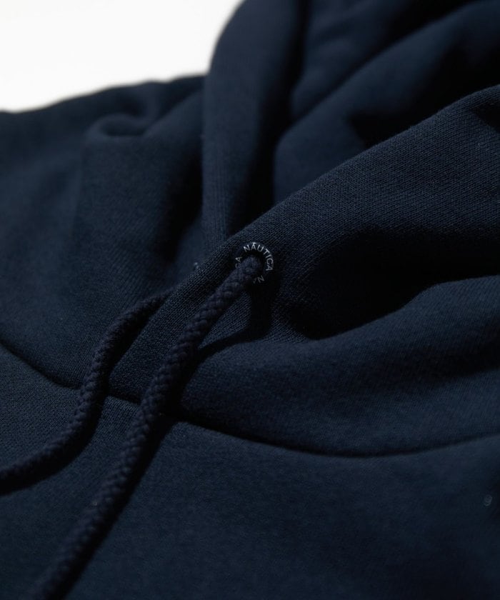 NAUTICA JAPAN Back Embroidery Logo Sweat Hoodie