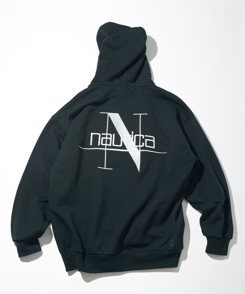 NAUTICA JAPAN Back Embroidery Logo Sweat Hoodie