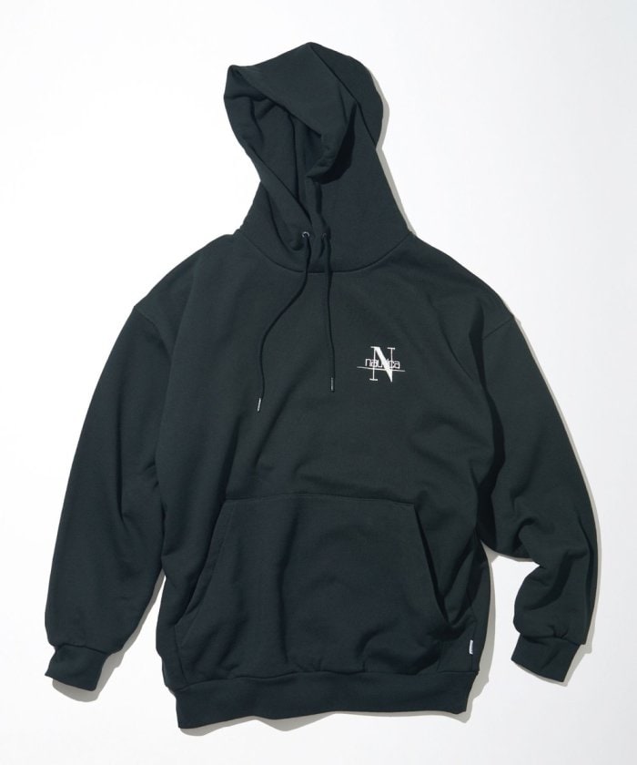 NAUTICA JAPAN Back Embroidery Logo Sweat Hoodie