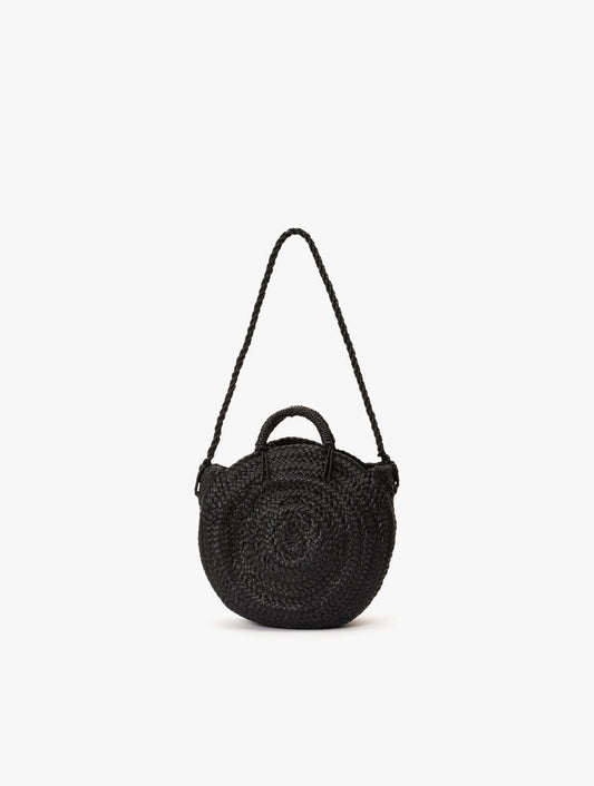 Aeta LEATHER CIRCLE BASKET M