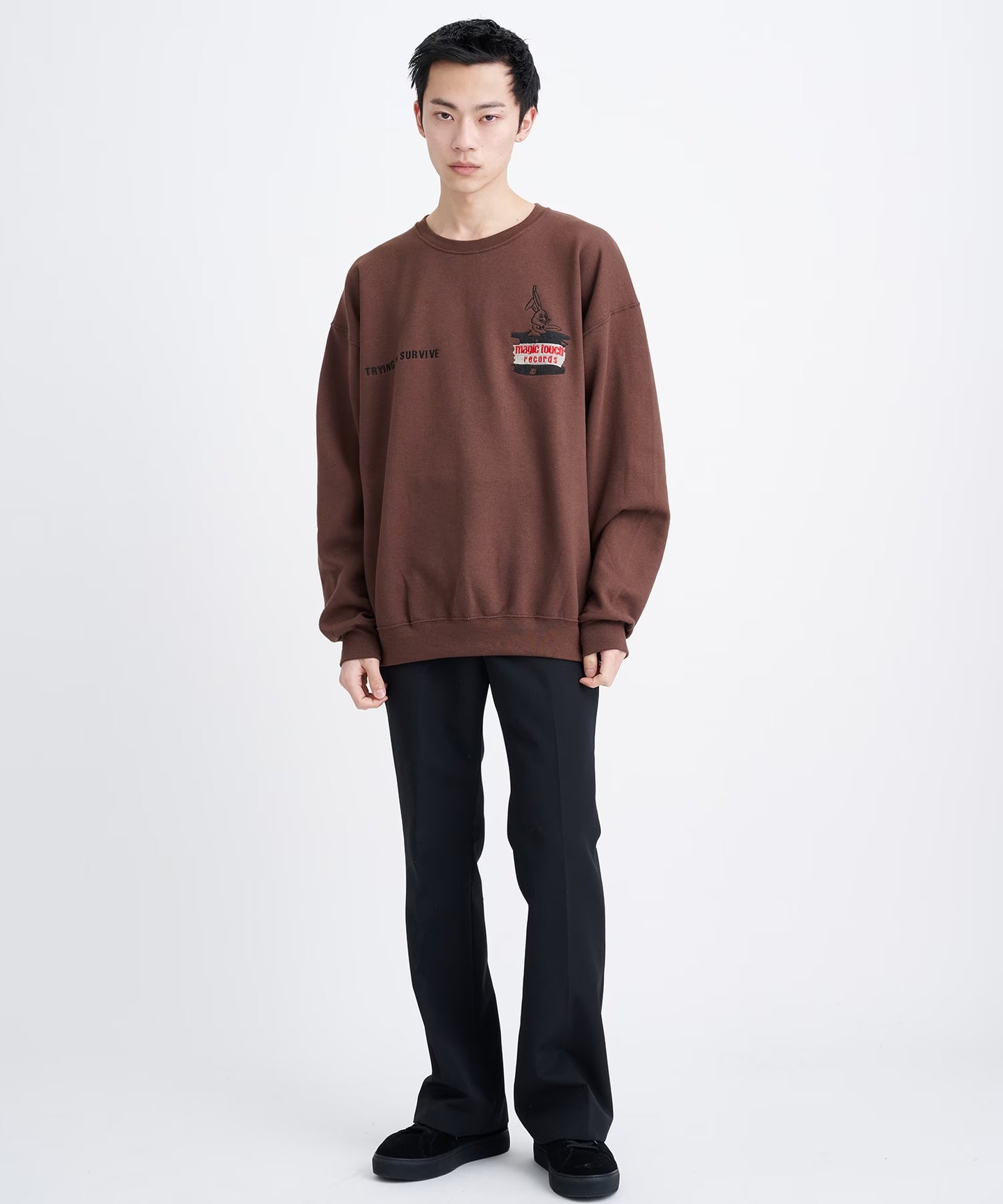 WACKO MARIA CREW NECK SWEAT SHIRT TYPE-2