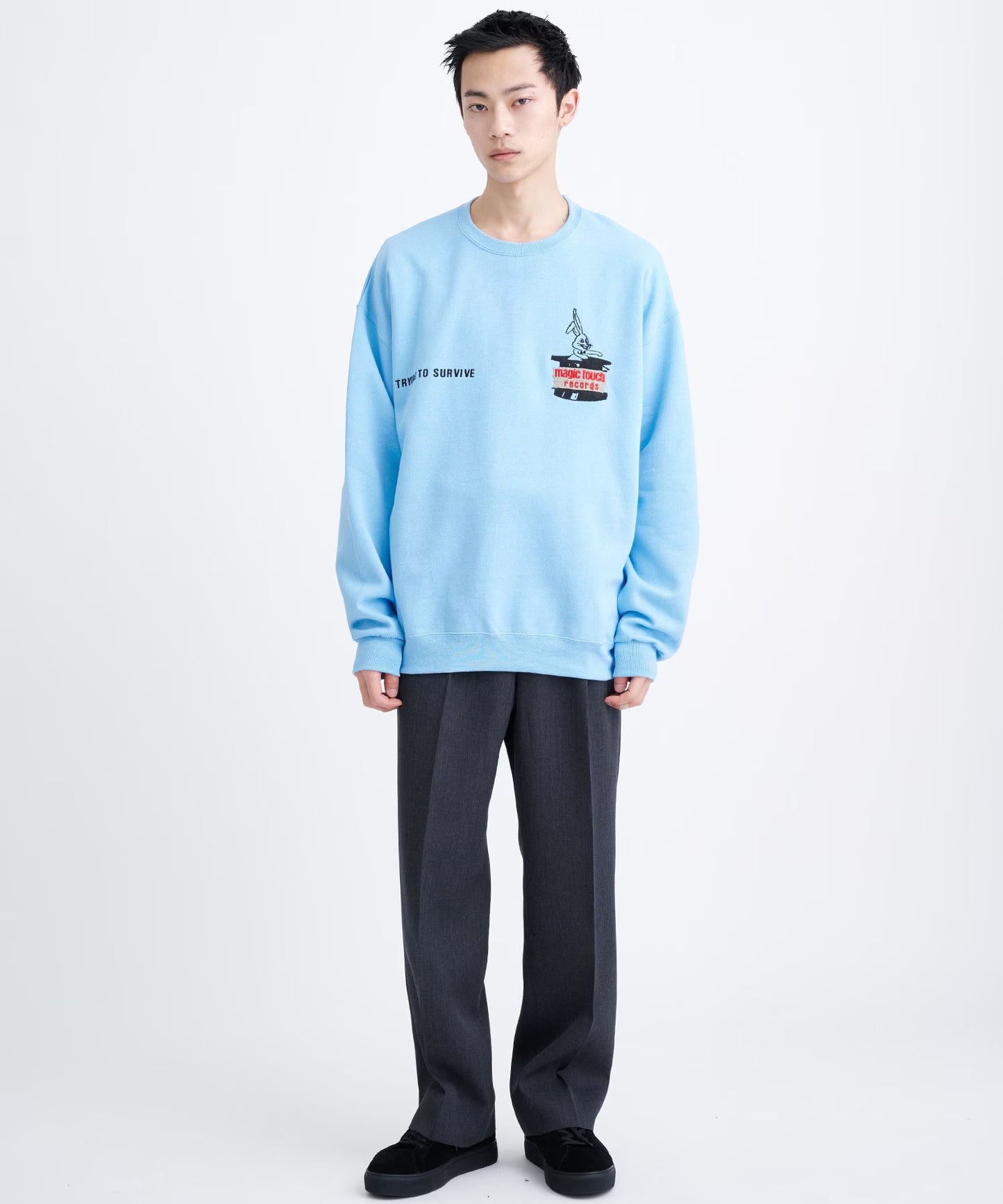 WACKO MARIA CREW NECK SWEAT SHIRT TYPE-2