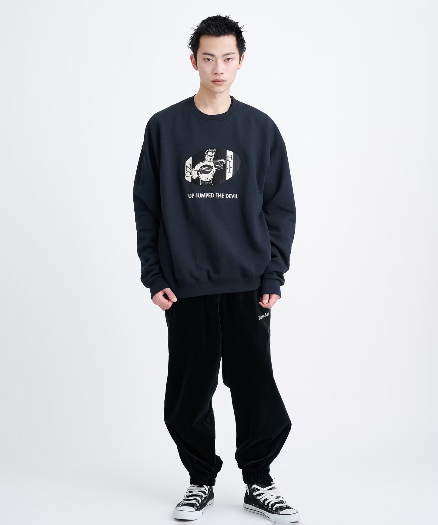 WACKO MARIA CREW NECK SWEAT SHIRT TYPE-3