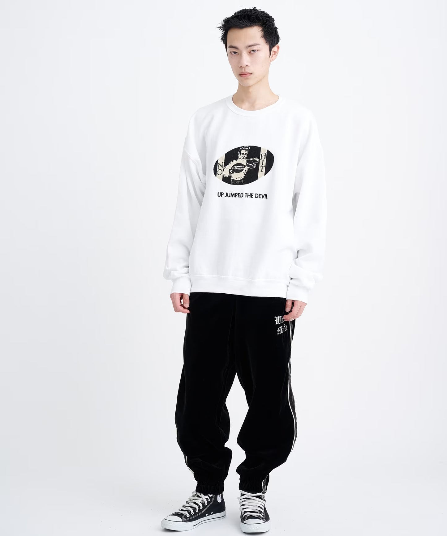 WACKO MARIA CREW NECK SWEAT SHIRT TYPE-3