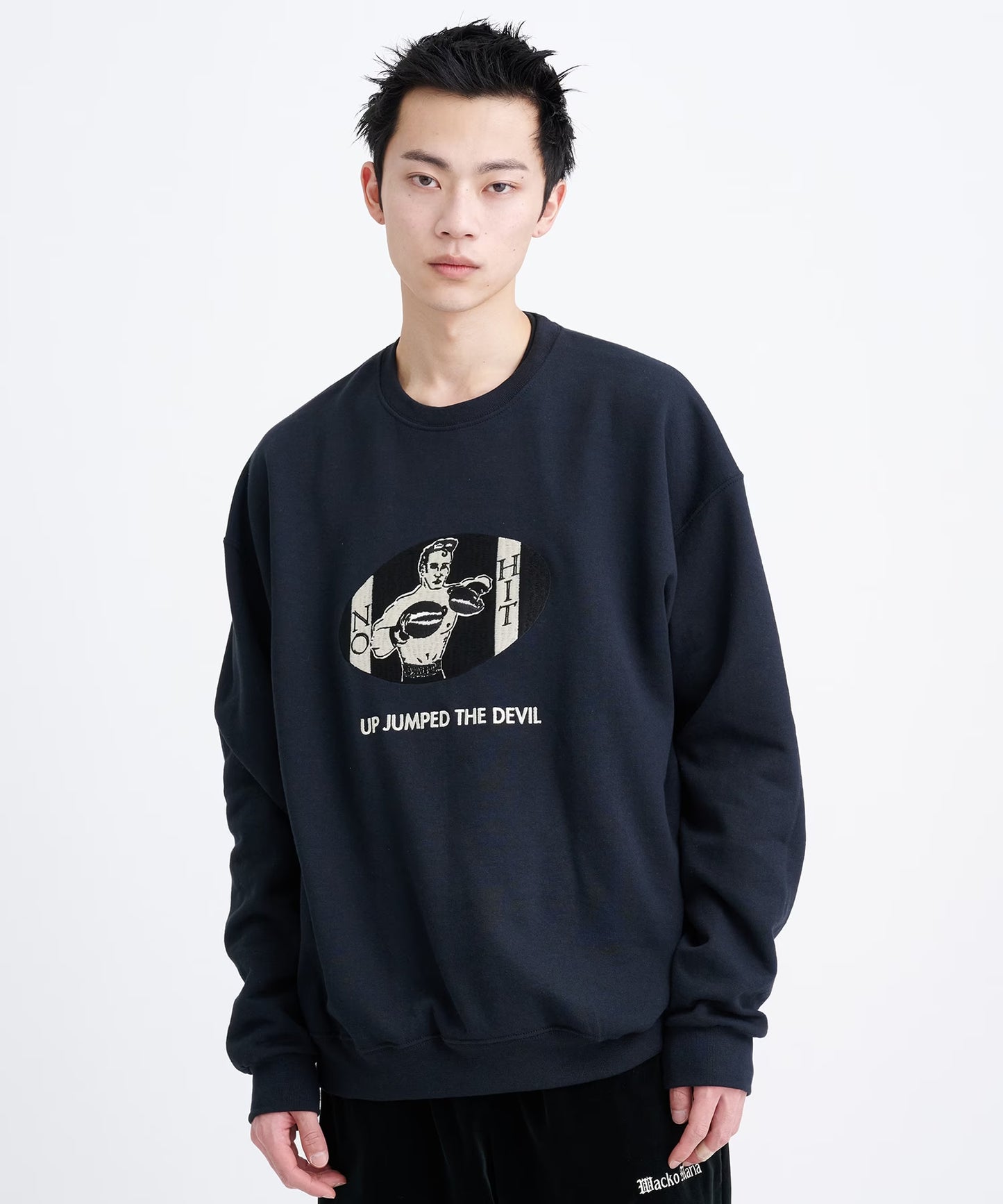 WACKO MARIA CREW NECK SWEAT SHIRT TYPE-3