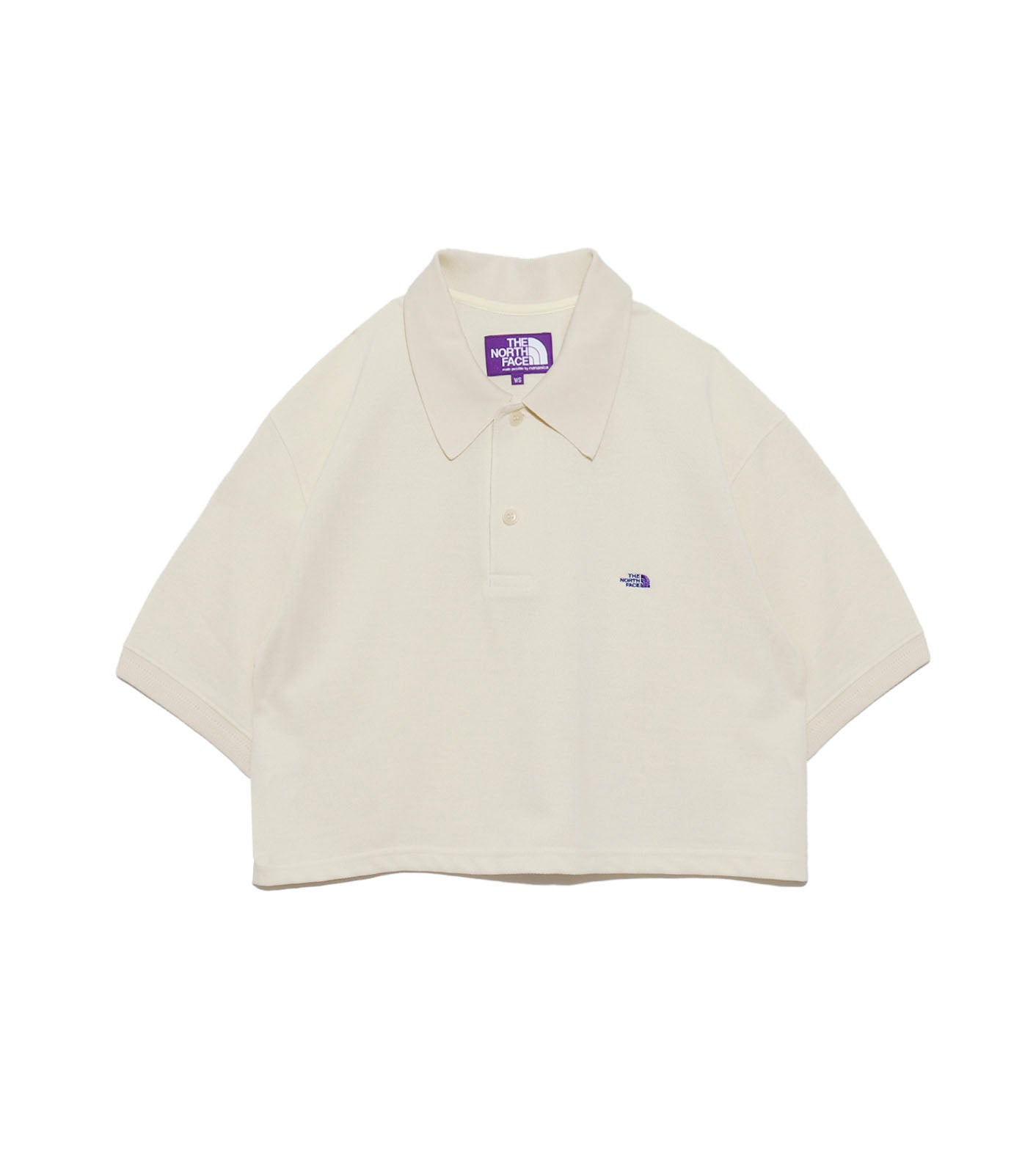 THE NORTH FACE PURPLE LABEL Moss Stitch Field Cropped Polo