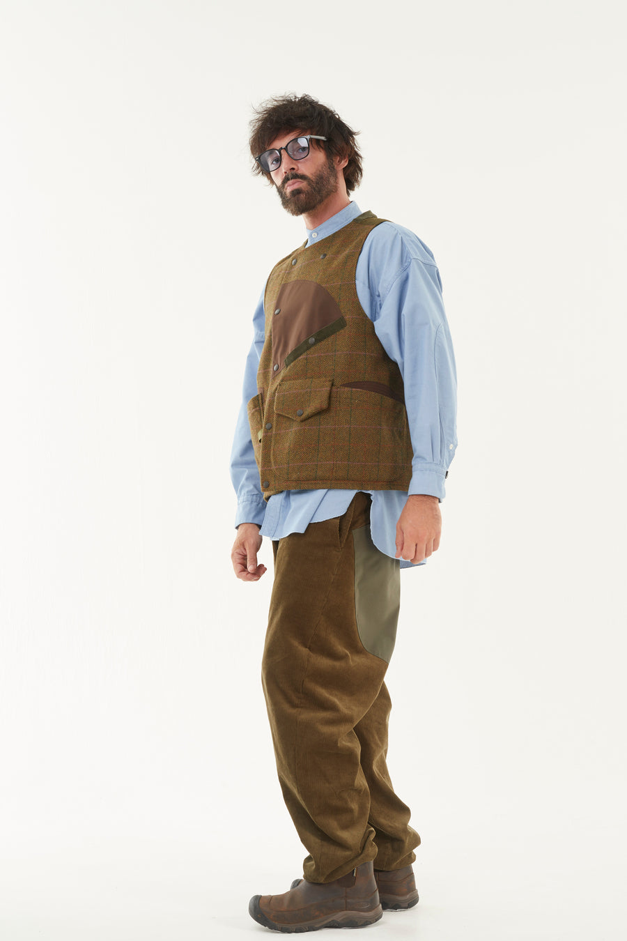 norbit by Hiroshi Nozawa Corduroy Wide Tapered Pants
