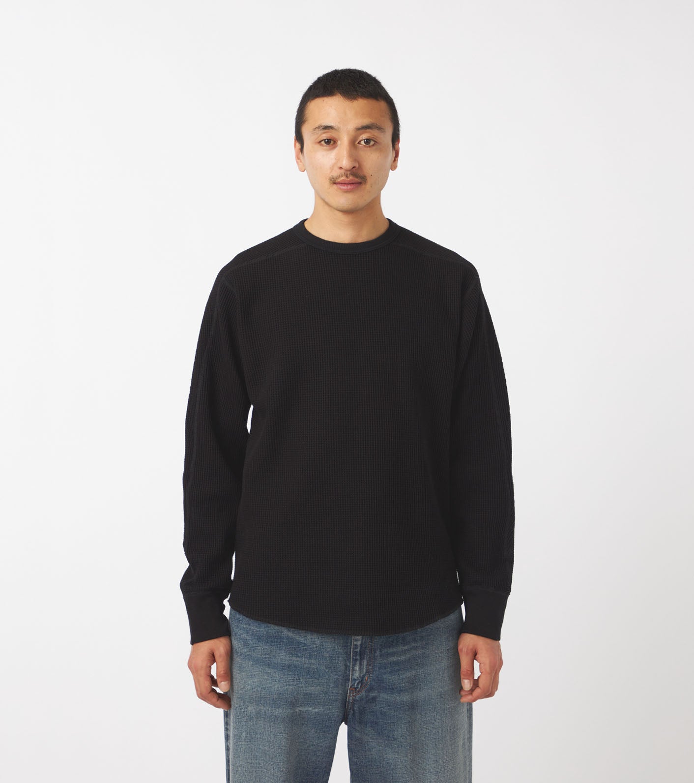 nanamica Crew Neck Thermal Sweat