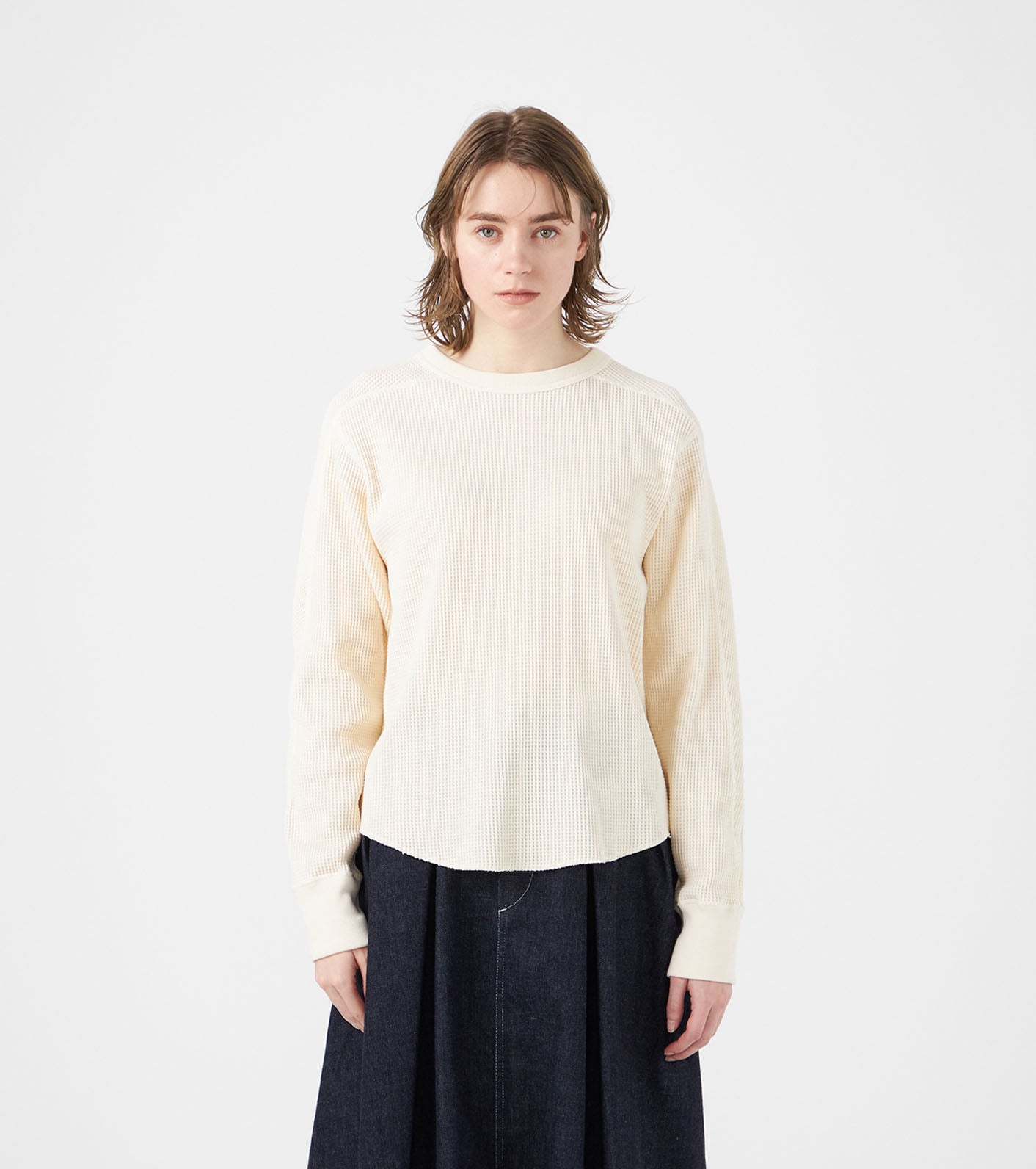 nanamica Crew Neck Thermal Sweat