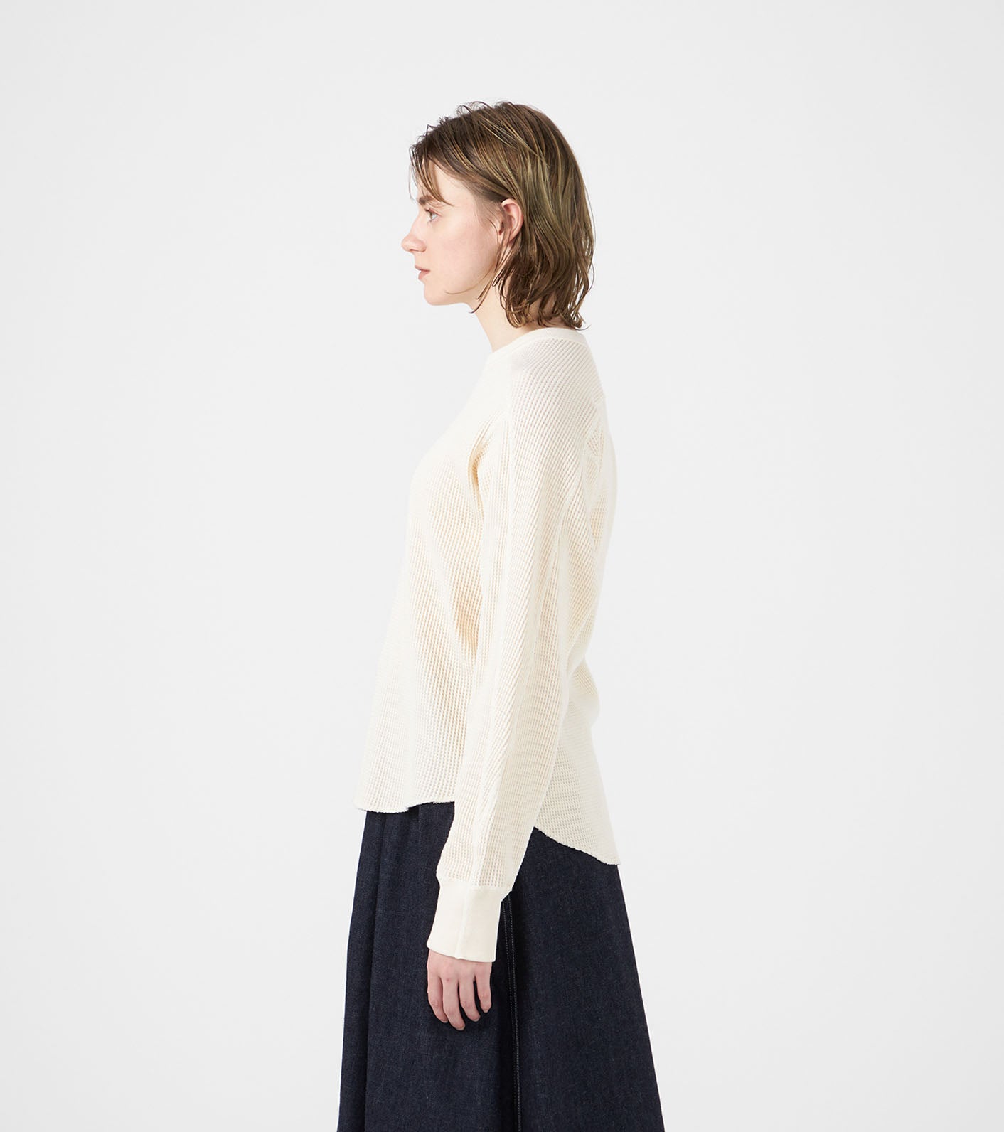 nanamica Crew Neck Thermal Sweat