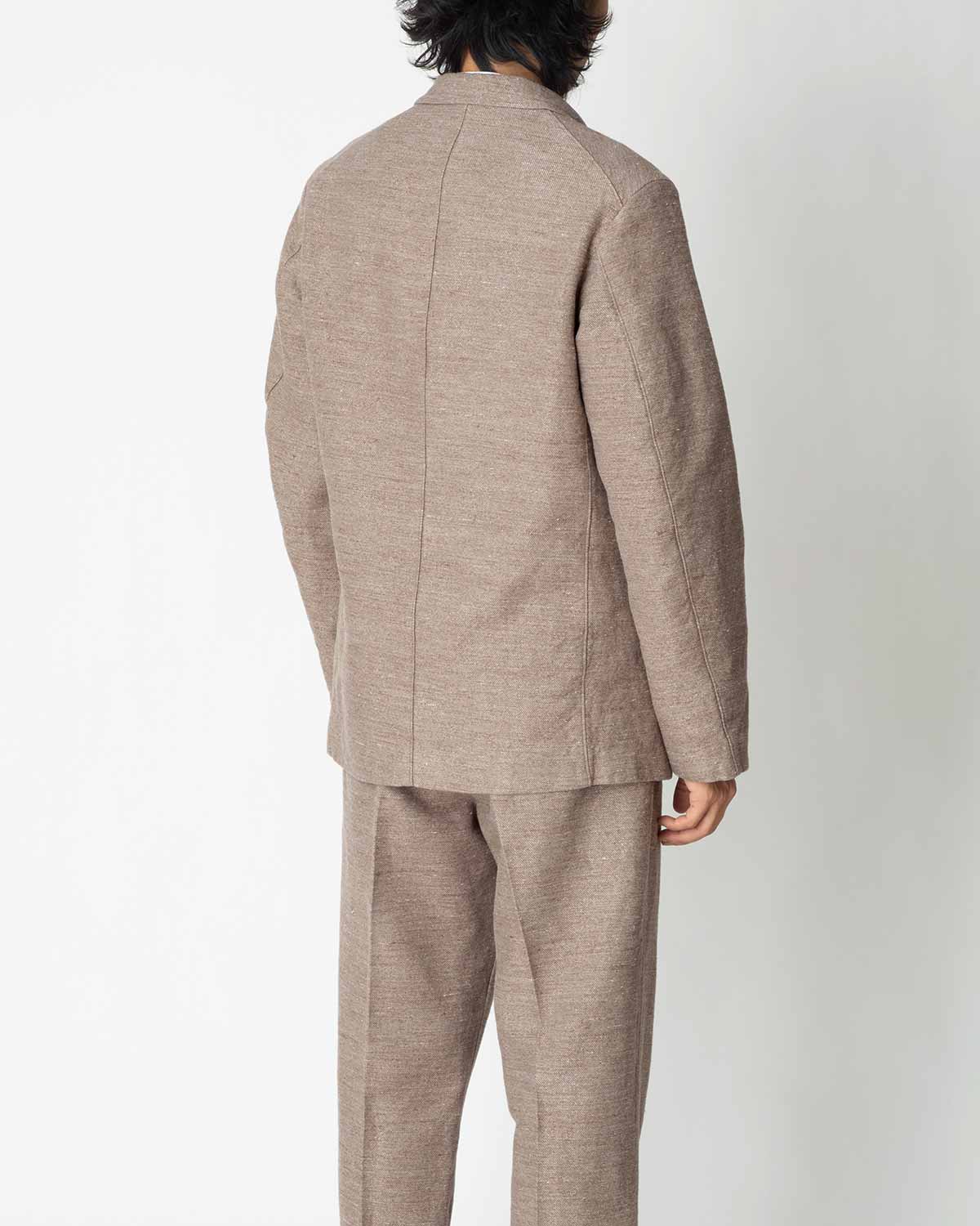 A.PRESSE Dead Stock Linen Tailored Jacket