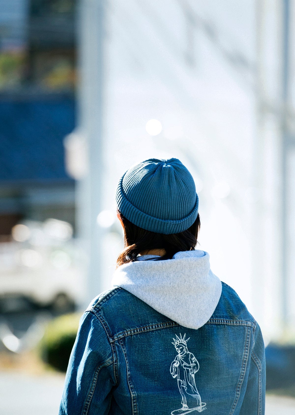 RoToTo COTTON ROLL UP BEANIE