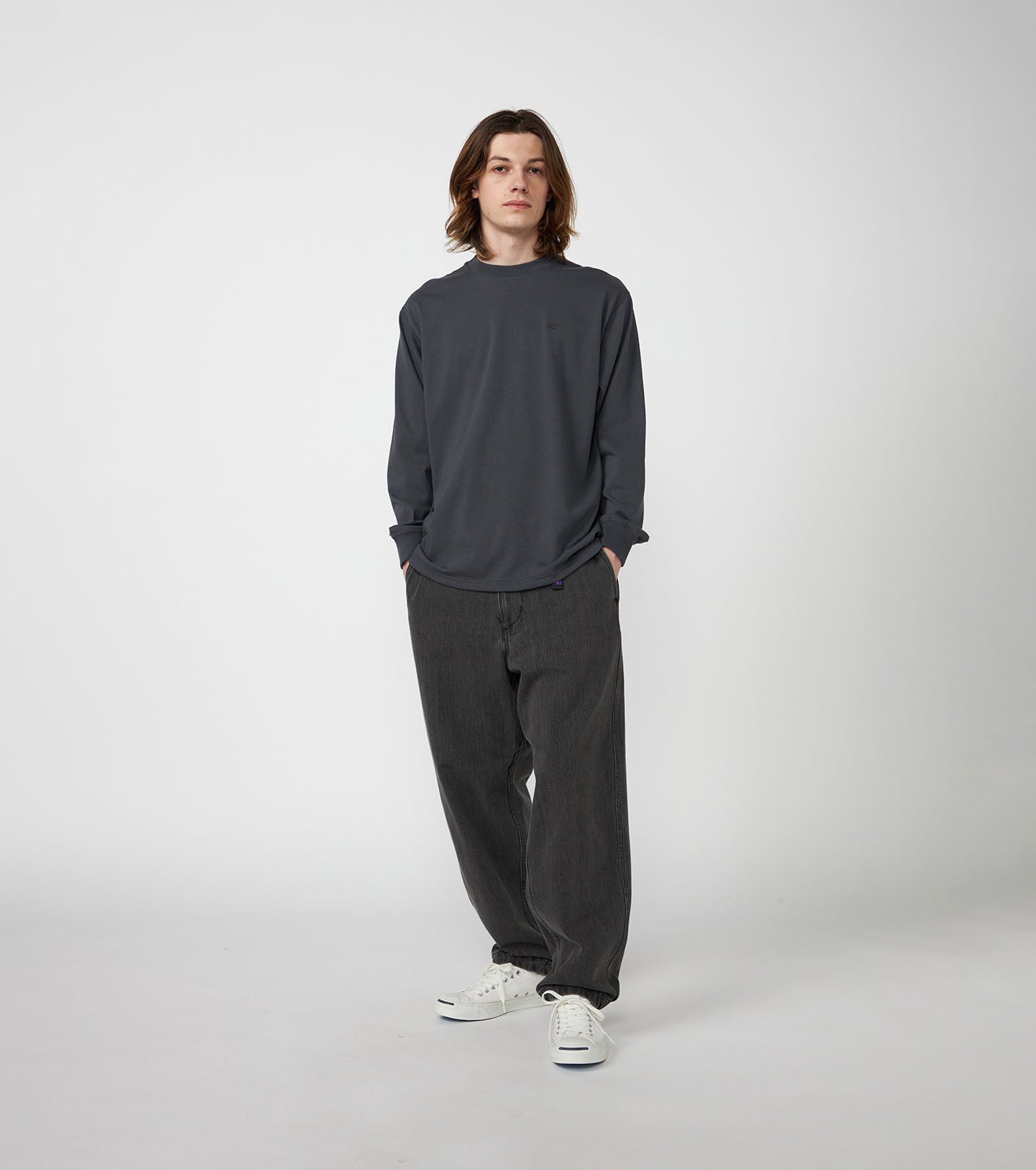 THE NORTH FACE PURPLE LABEL Denim Wide Tapered Field Pants