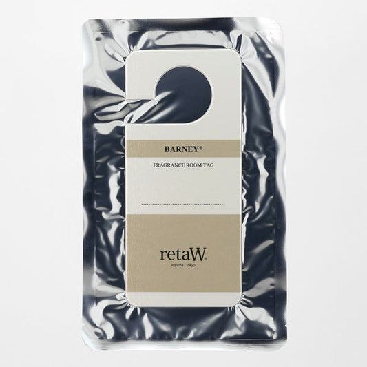 retaW Fragrance Room Tag BARNEY