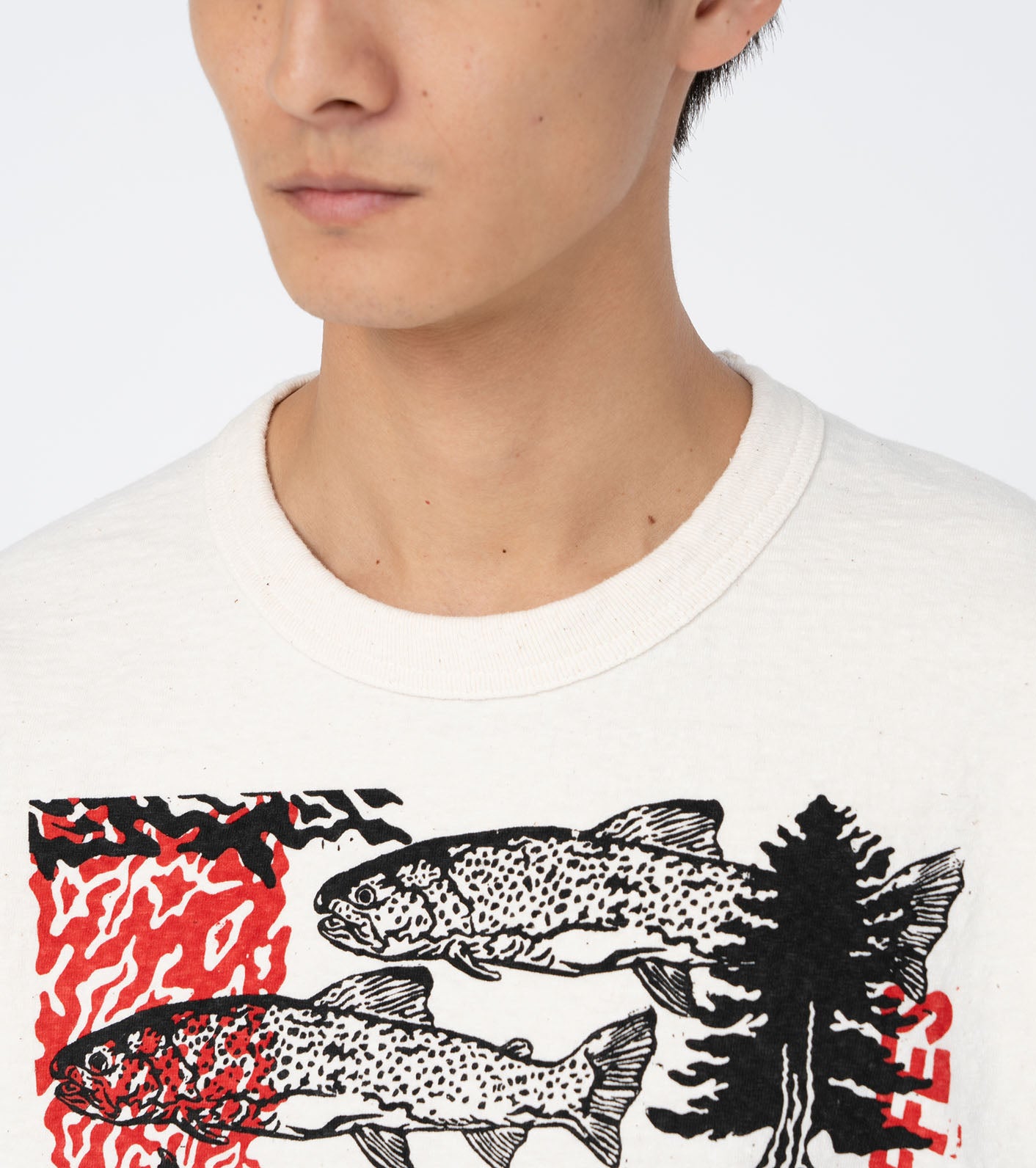 THE NORTH FACE PURPLE LABEL FFFES Patterned Graphic Tee