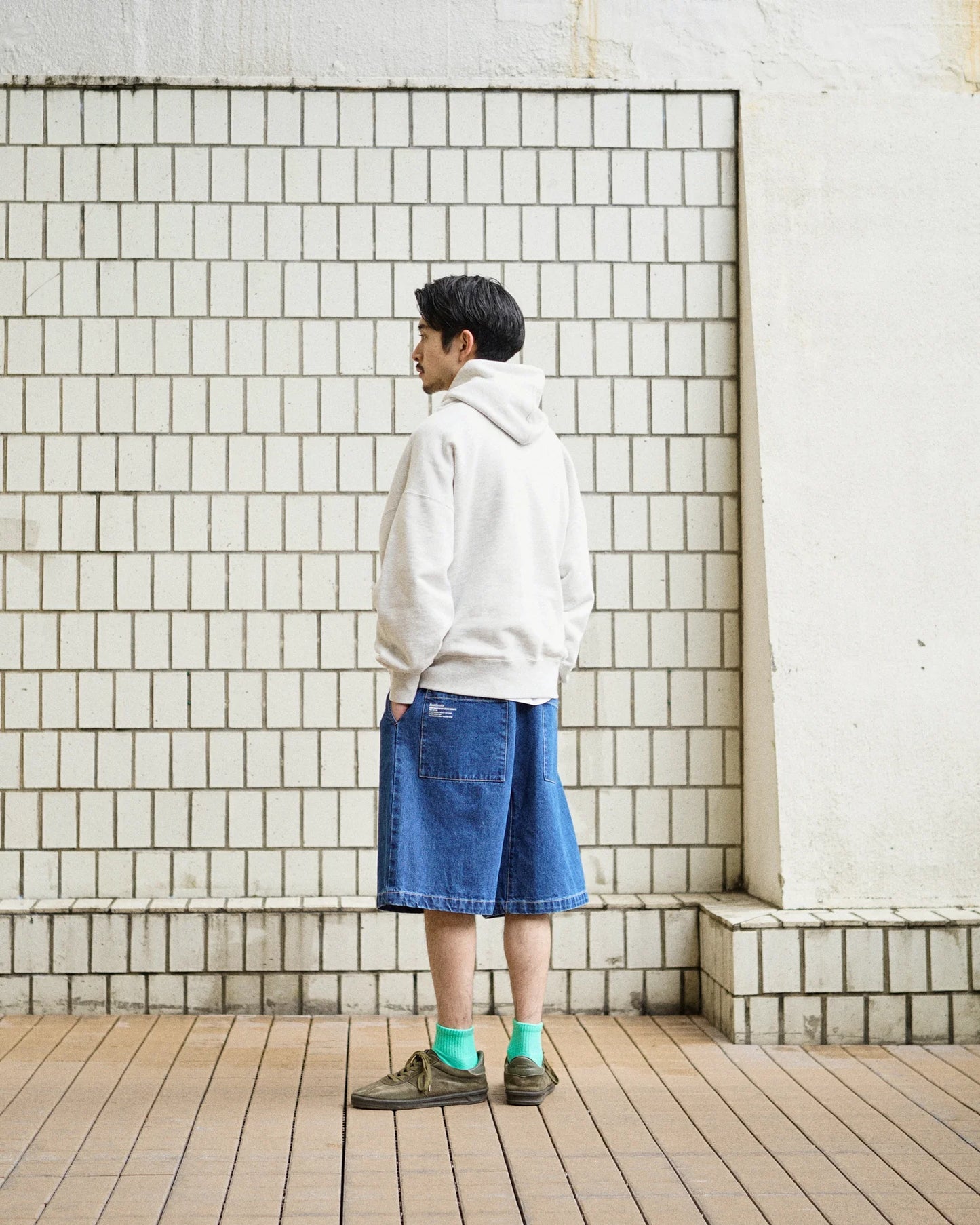 FreshService CORPORATE EASY DENIM SHORTS
