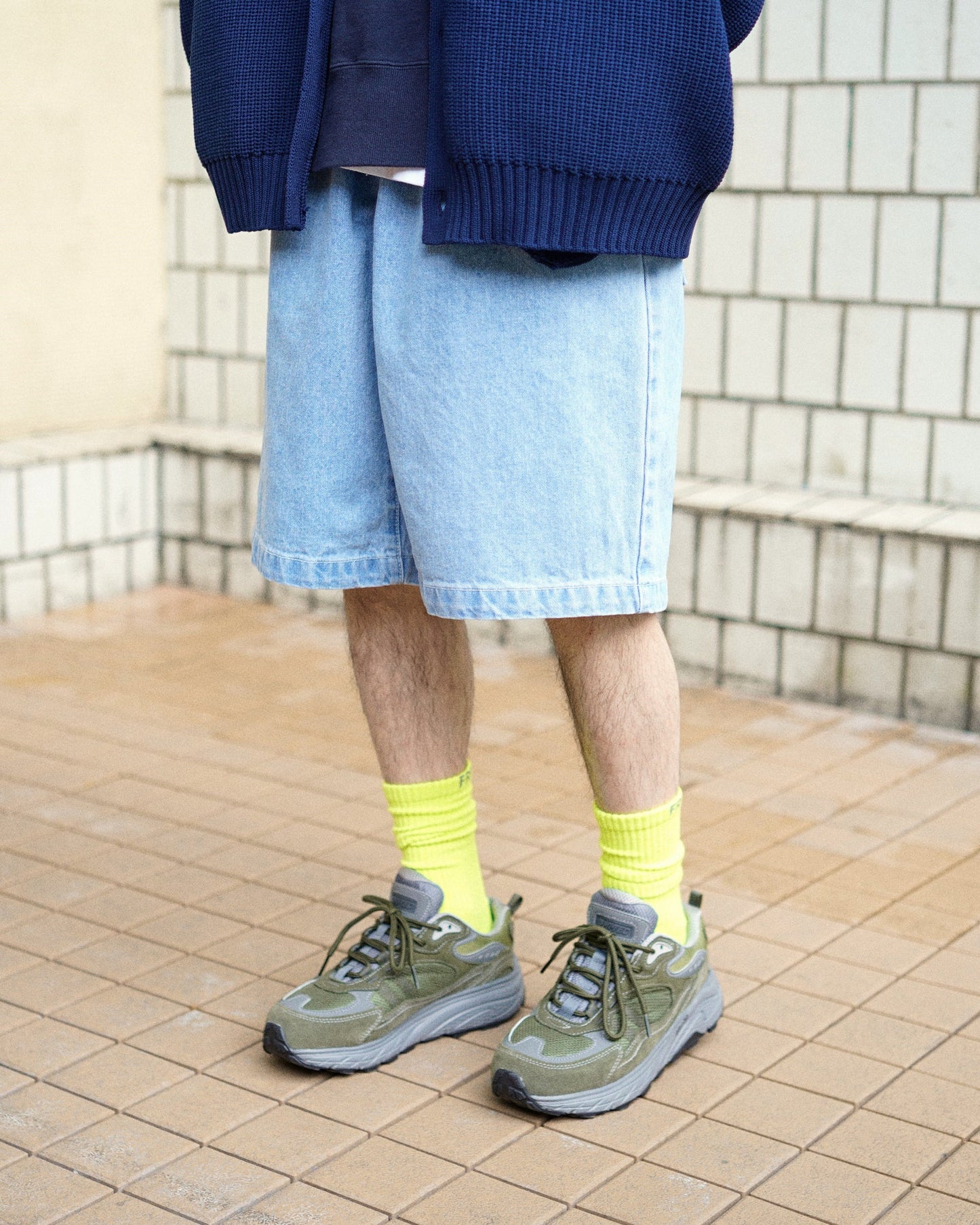 FreshService CORPORATE EASY DENIM SHORTS