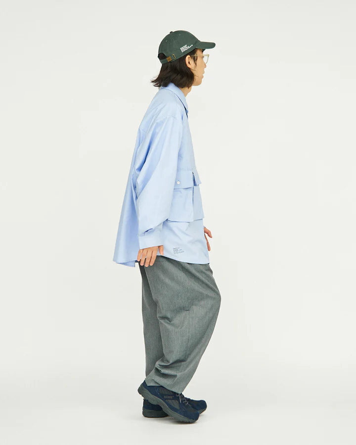 FreshService DRY OXFORD FLAP POCKET L/S SHIRT
