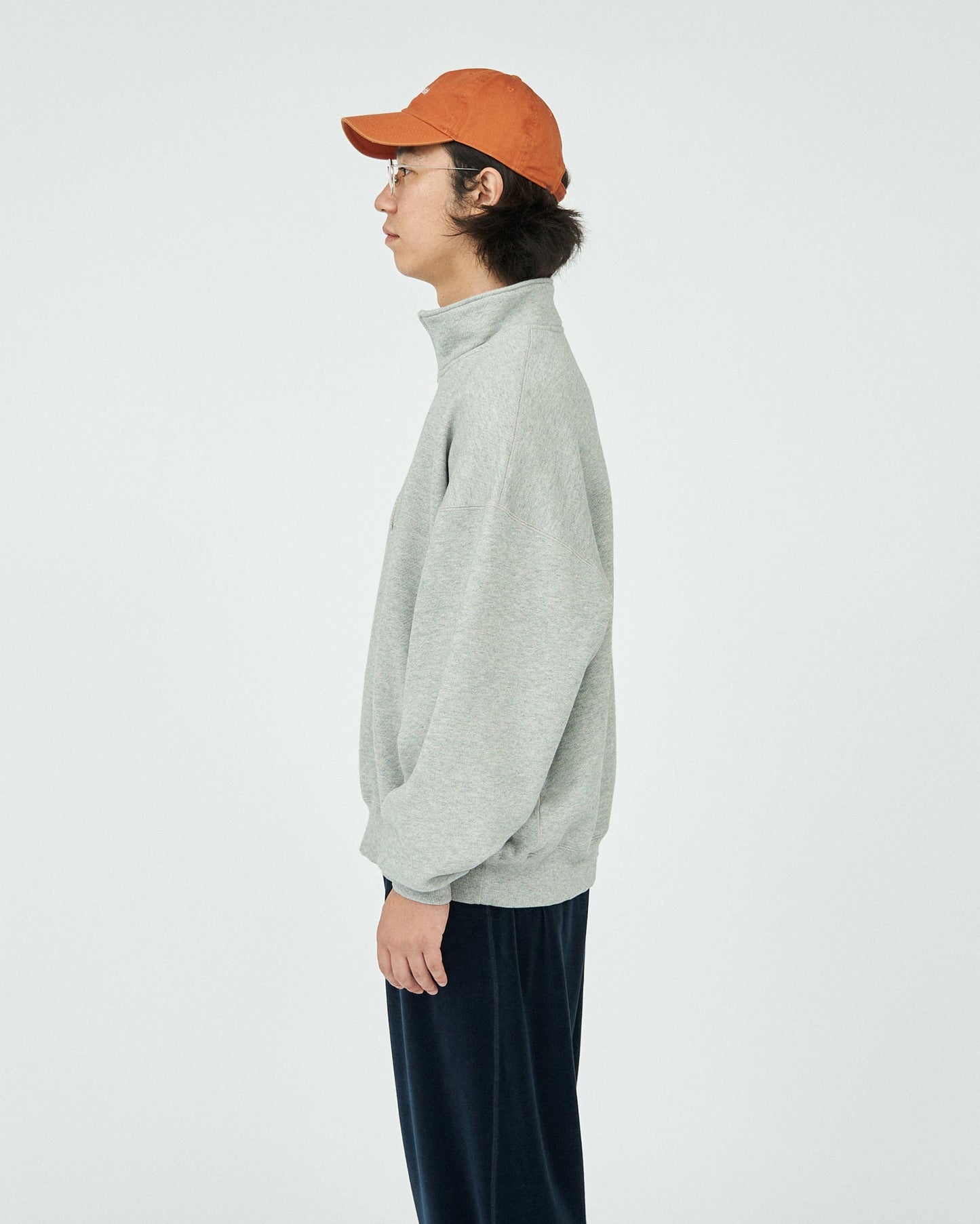 FreshService HEAVY OZ HALF ZIP PULLOVER