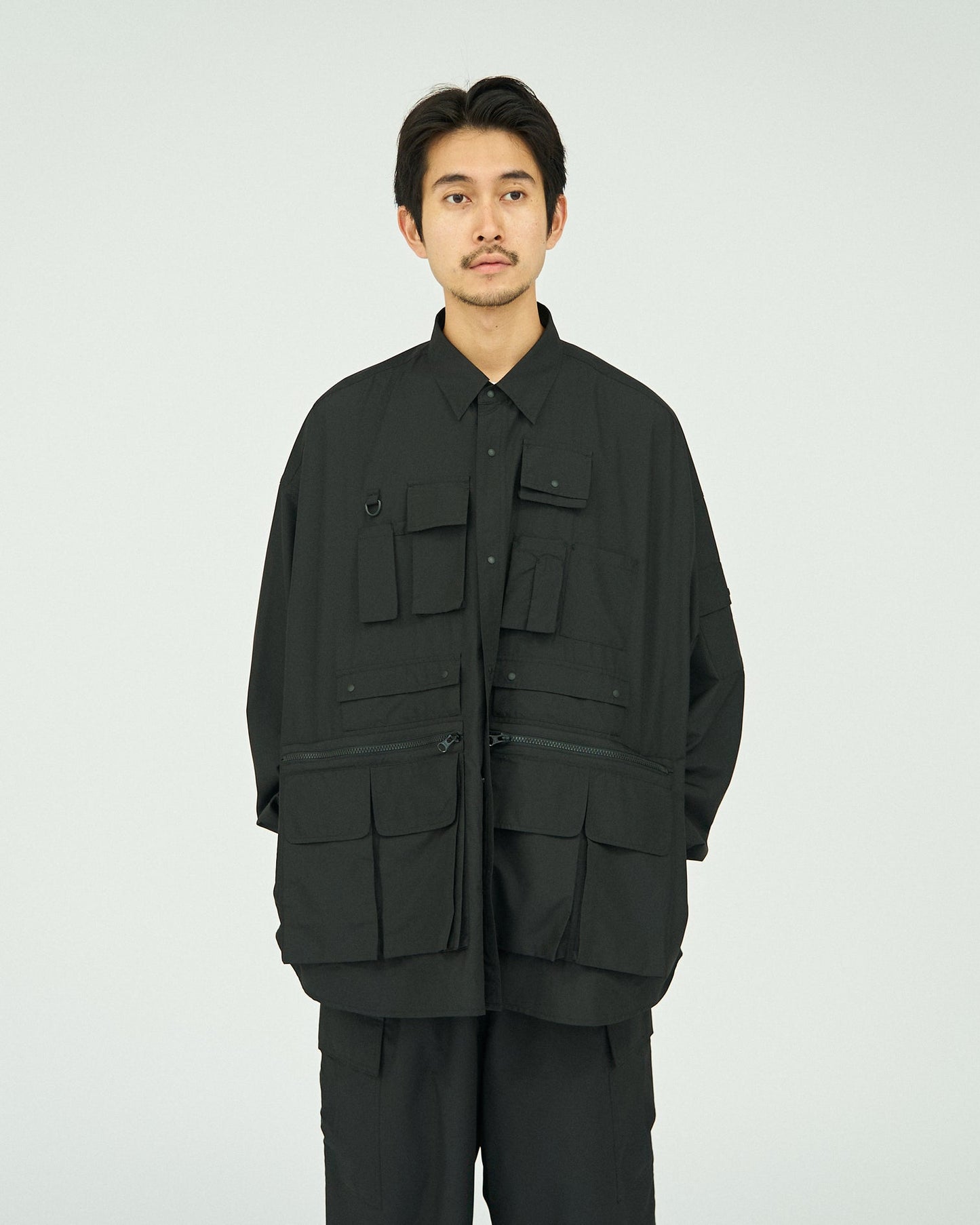 FreshService MINOTECH TAFFETA TACTICAL POCKET L/S SHIRT