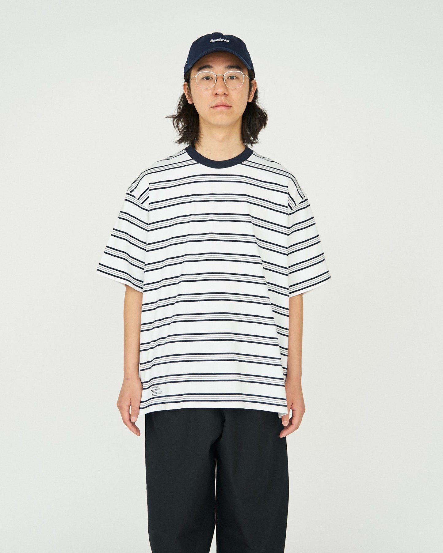 FreshService MULTI BORDER S/S TEE