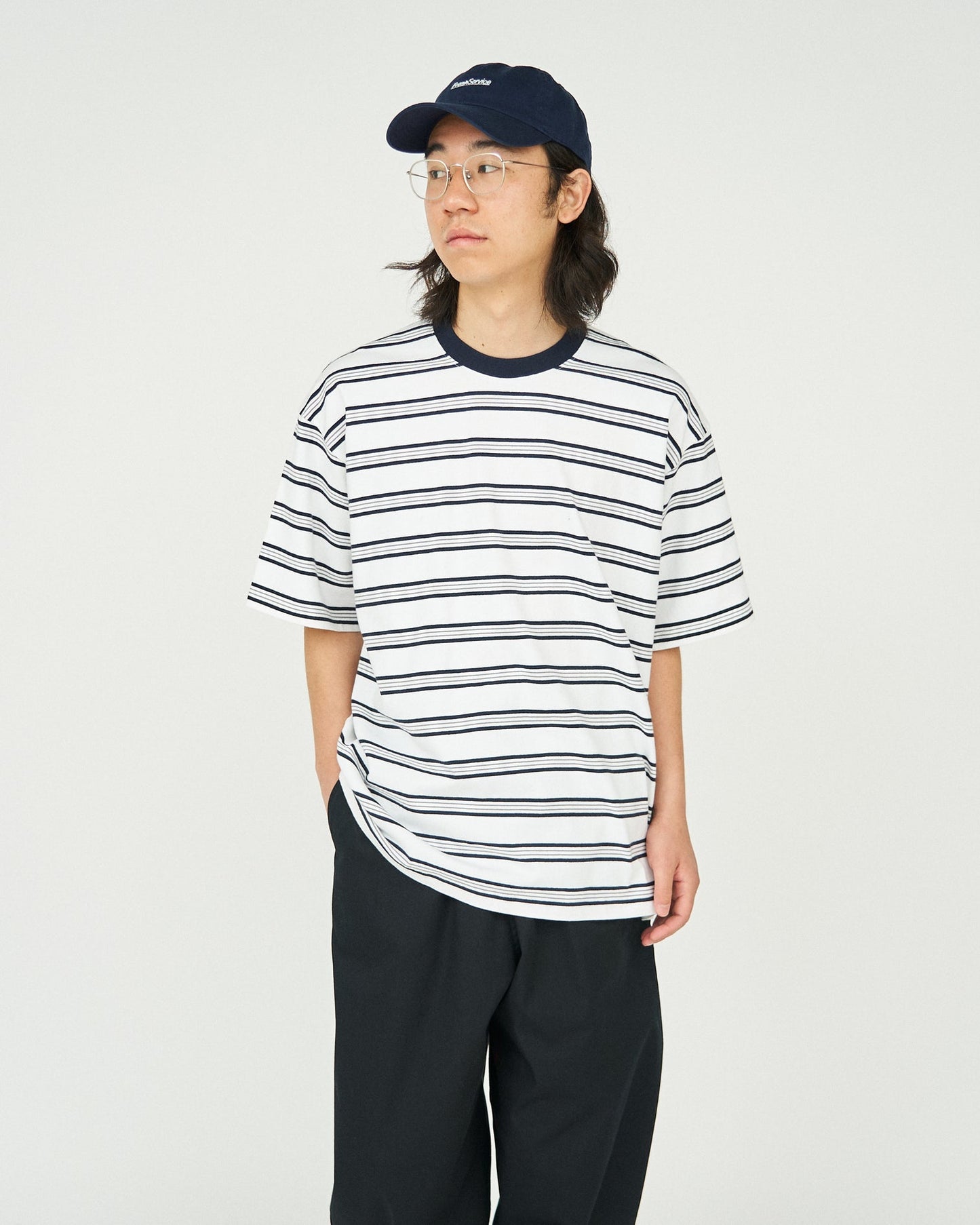 FreshService MULTI BORDER S/S TEE