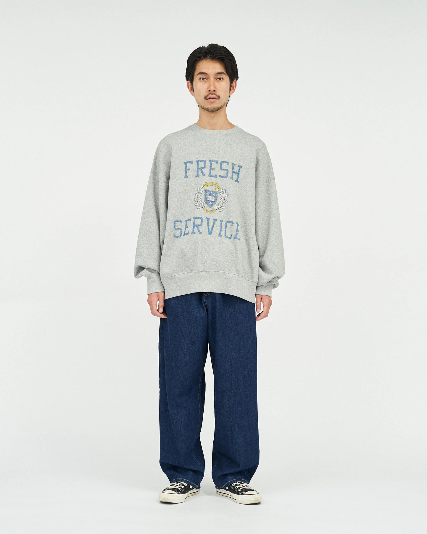 FreshService LIGHT OZ CREW NECK SWEAT “COLLEGE”