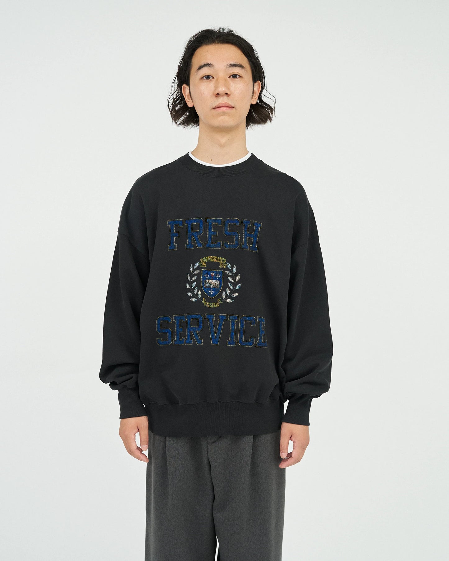FreshService LIGHT OZ CREW NECK SWEAT “COLLEGE”