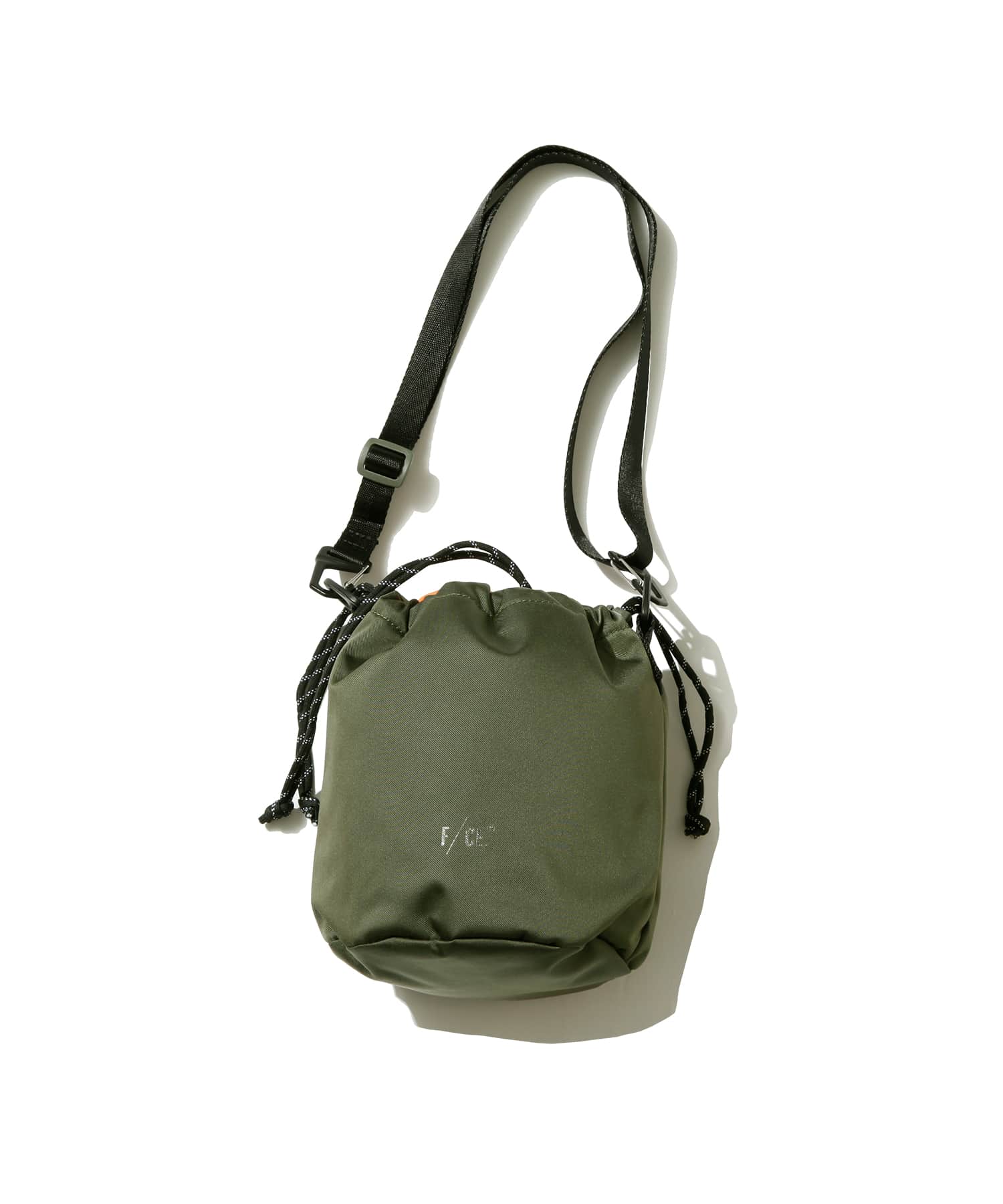 F/CE. SATIN DRAWSTRING Olive – unexpected store