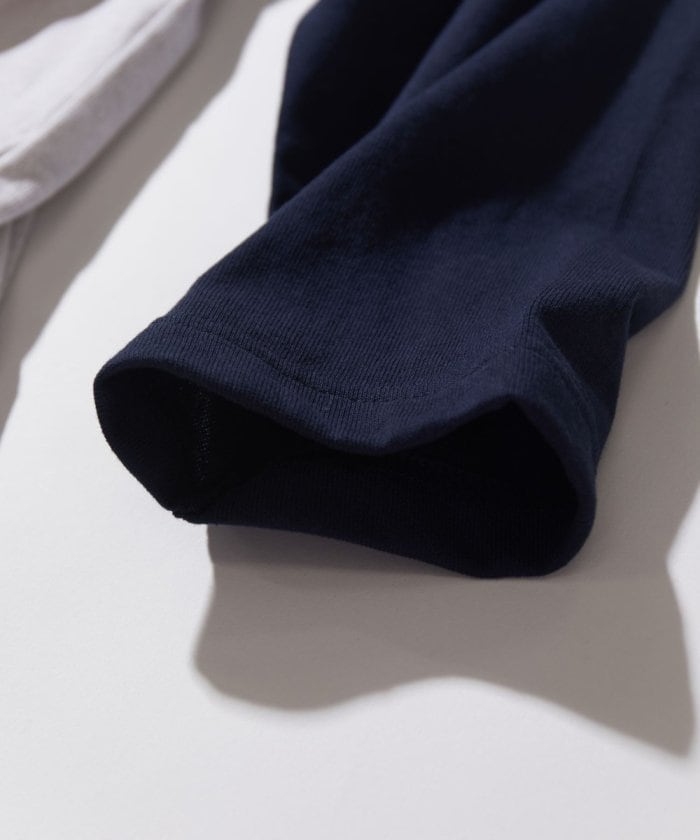 NAUTICA JAPAN Felt Patch Arch Logo Raglan Tee