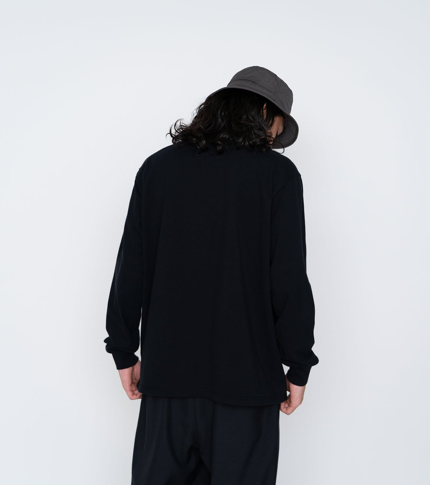 THE NORTH FACE PURPLE LABEL Field Mockneck Long Sleeve Tee