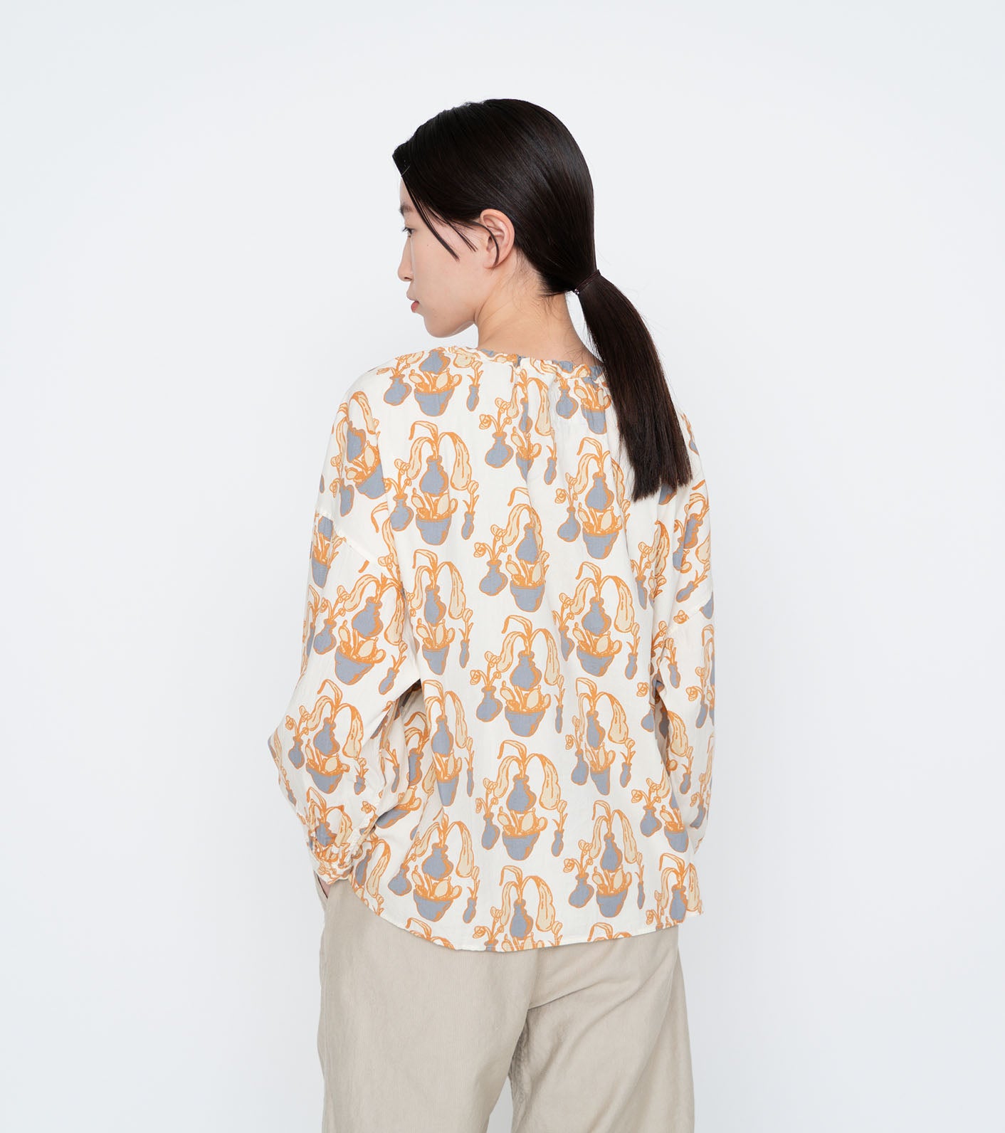 <Women's> THE NORTH FACE PURPLE LABEL Field Pullover Blouse