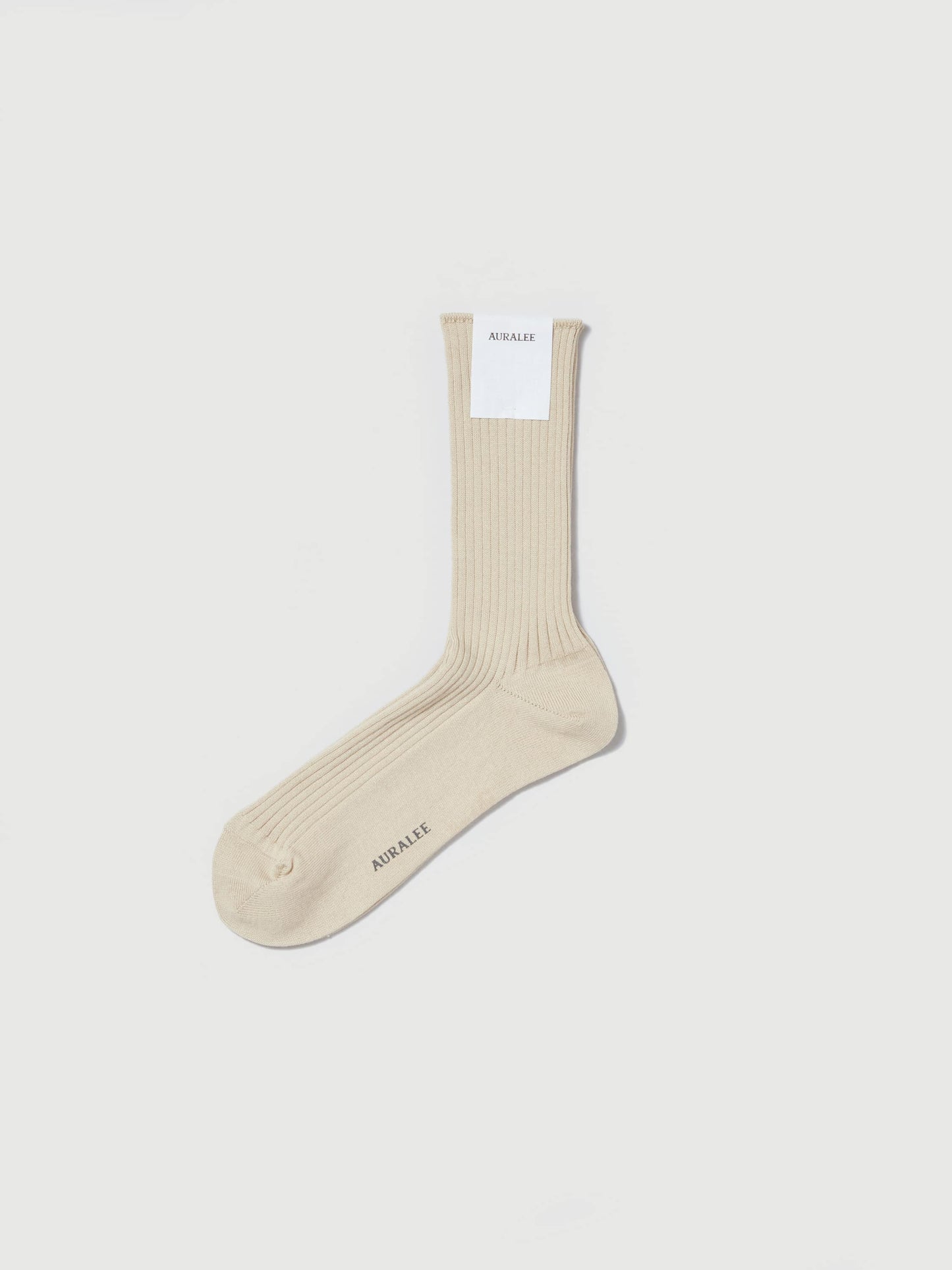 AURALEE GIZA HIGH GAUGE SOCKS