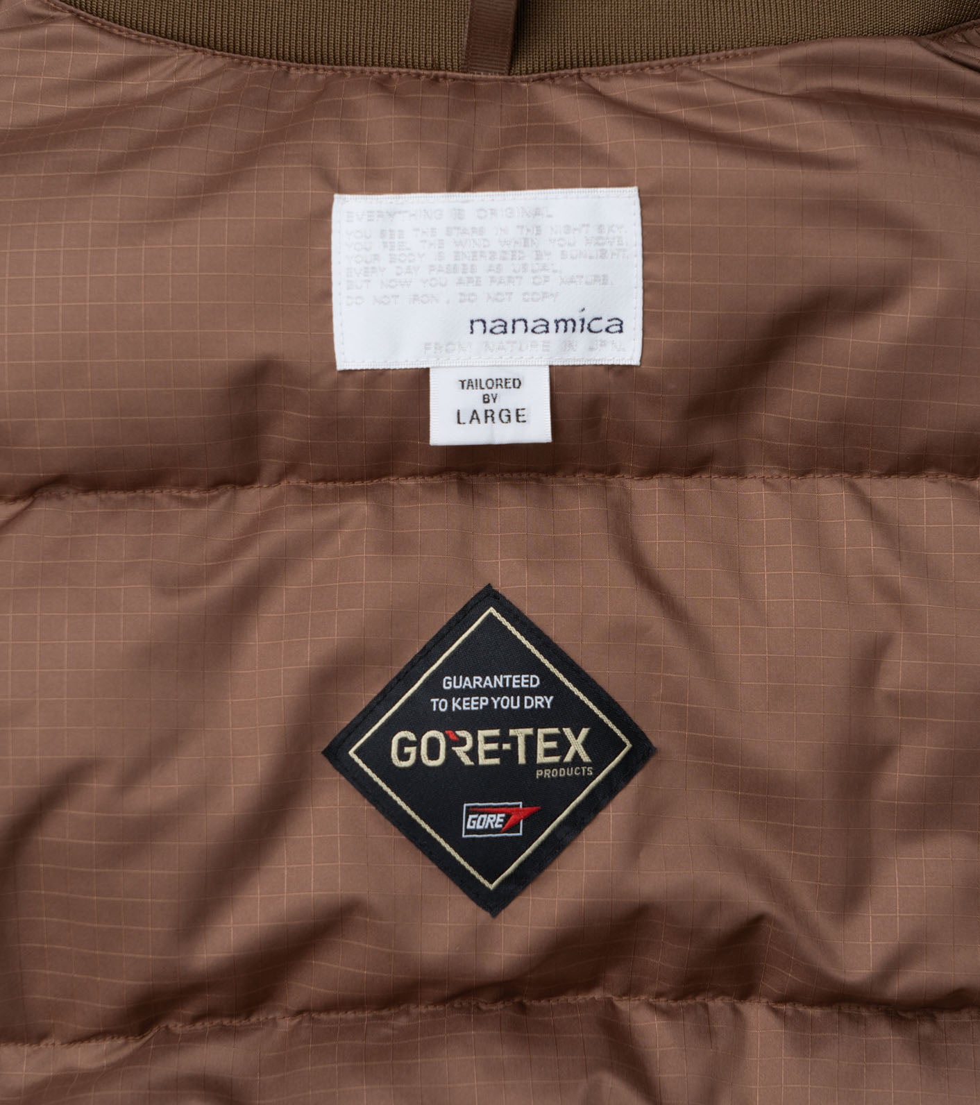nanamica GORE-TEX Short Down Jacket