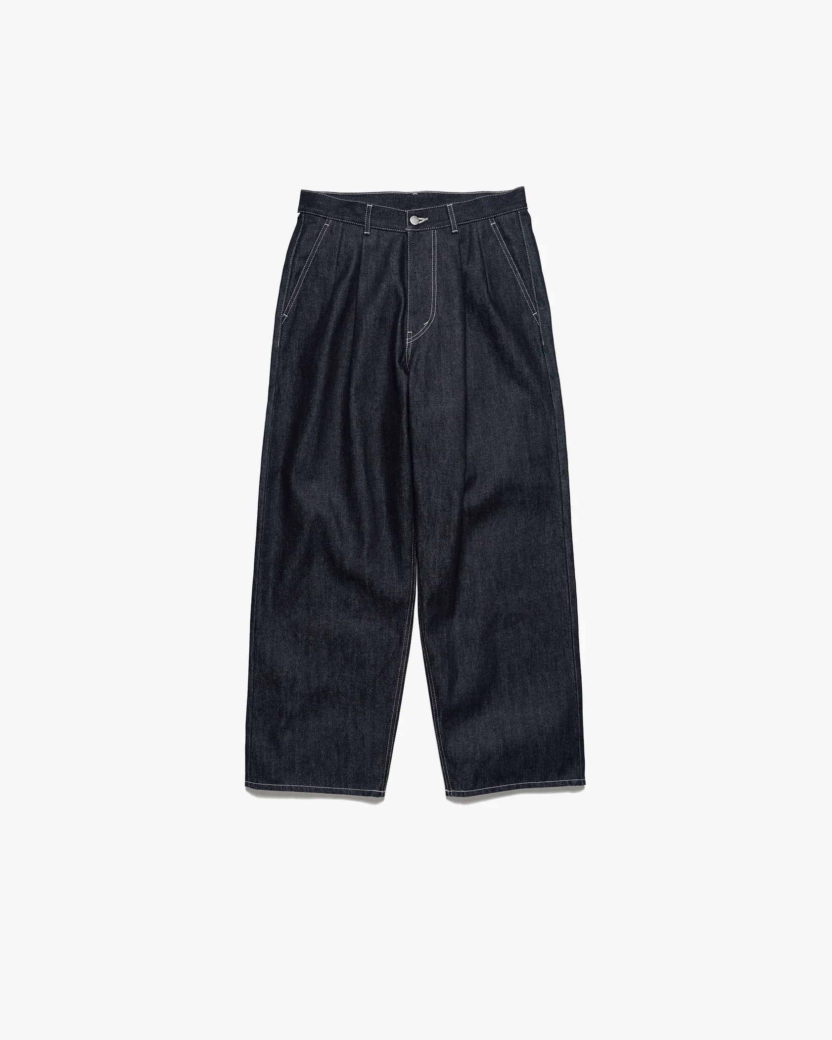 Graphpaper Selvage Denim Two Tuck Pants - RIGID – unexpected Graphpaper Selvage Denim Two Tuck Pants - RIGID – unexpected