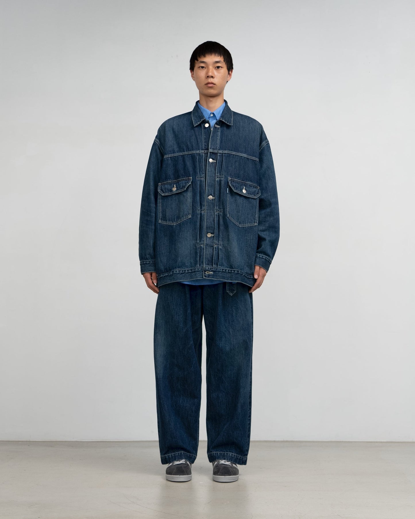 Graphpaper Selvage Denim Jacket - Dark Fade