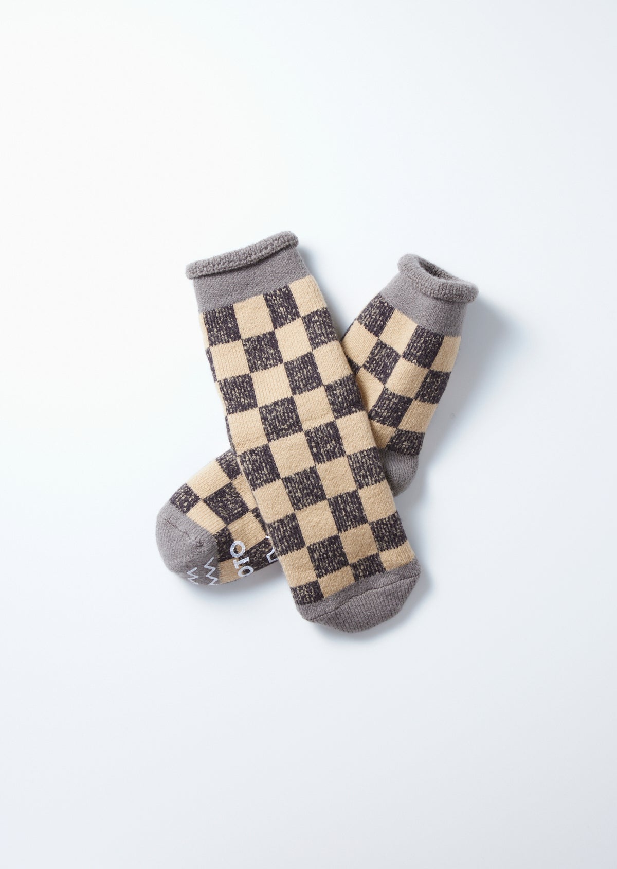 RoToTo PILE ROOM SOCKS ”CHECKERBOAD”
