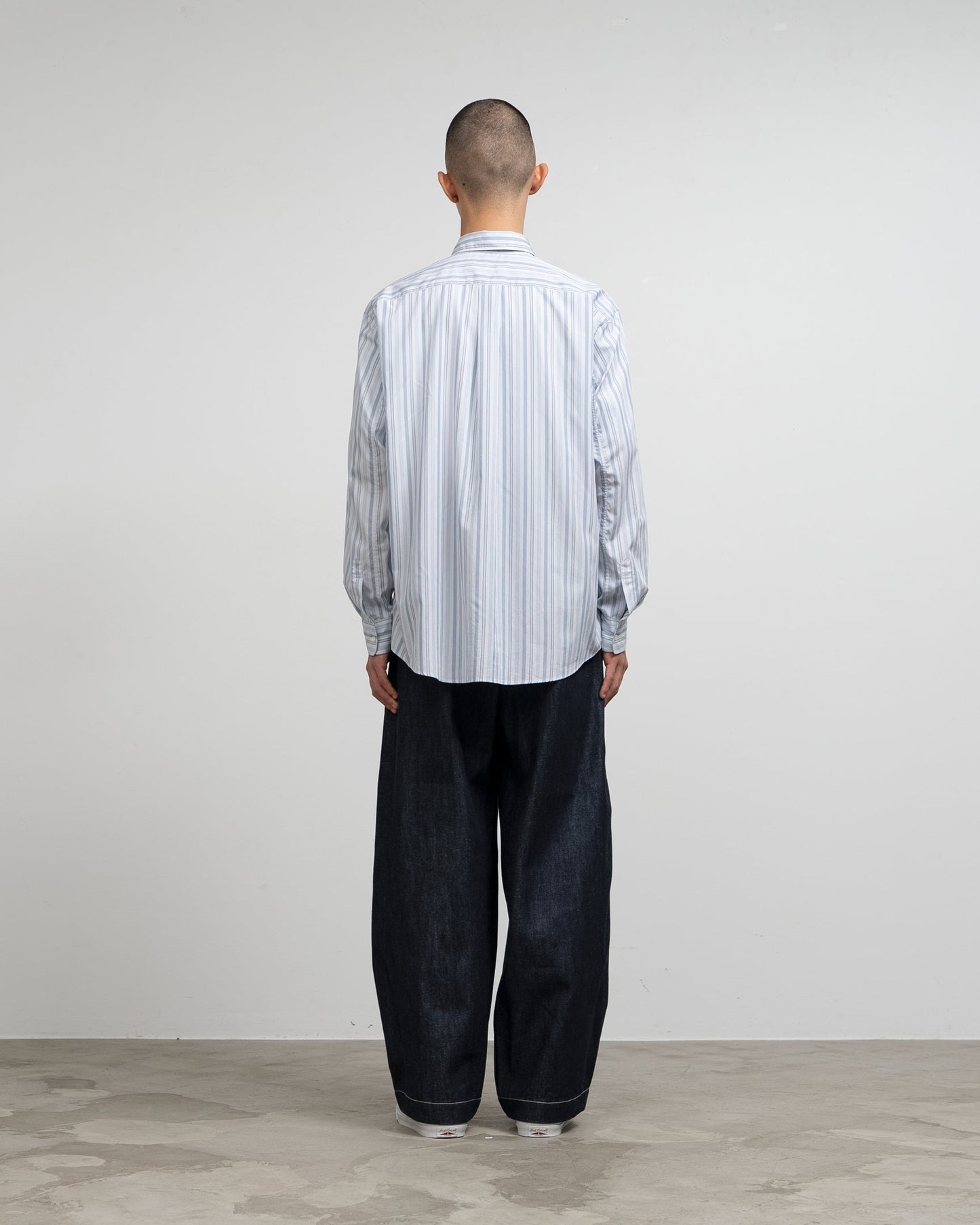 Graphpaper Selvage Denim Belted Pants - RIGID