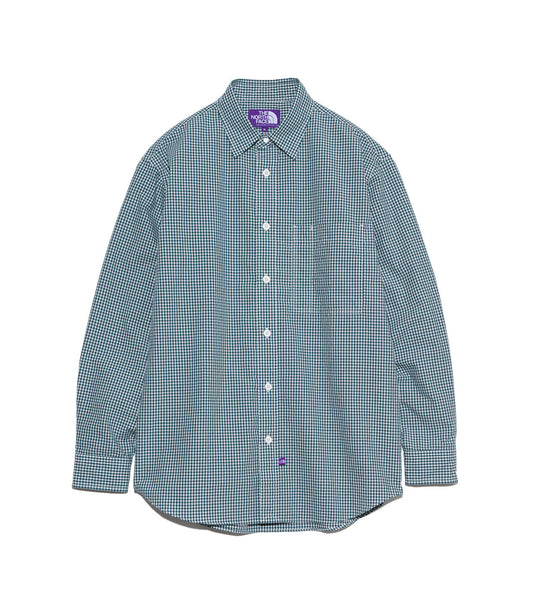 TNF PURPLE LABEL Regular Collar Gingham Field Shirt