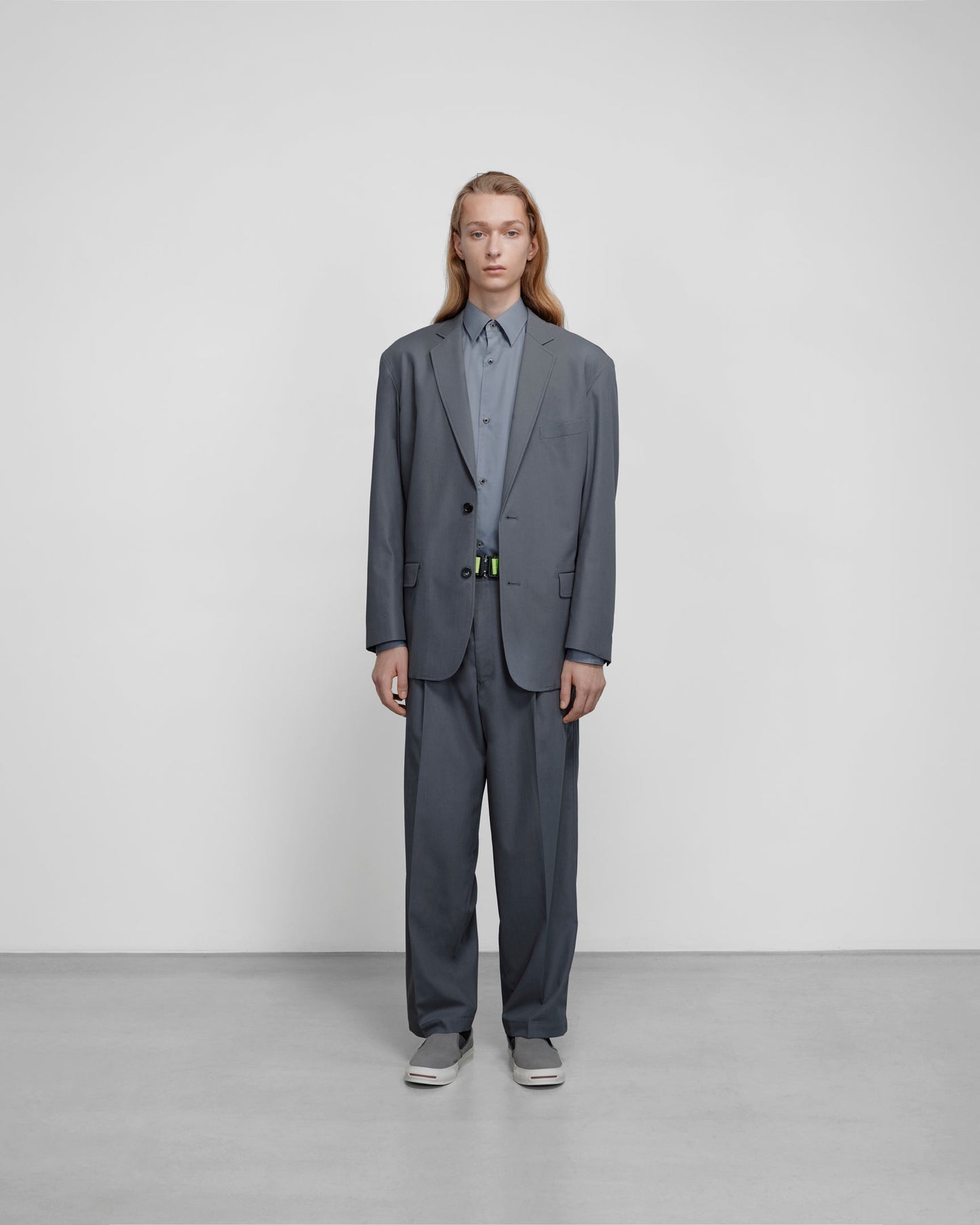 Graphpaper Wooly Cotton Twill Single Jacket