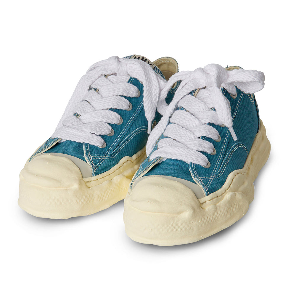 Maison MIHARA YASUHIRO HANK Low Vintage Original Sole Canvas Lowtop Sneaker  BLUE