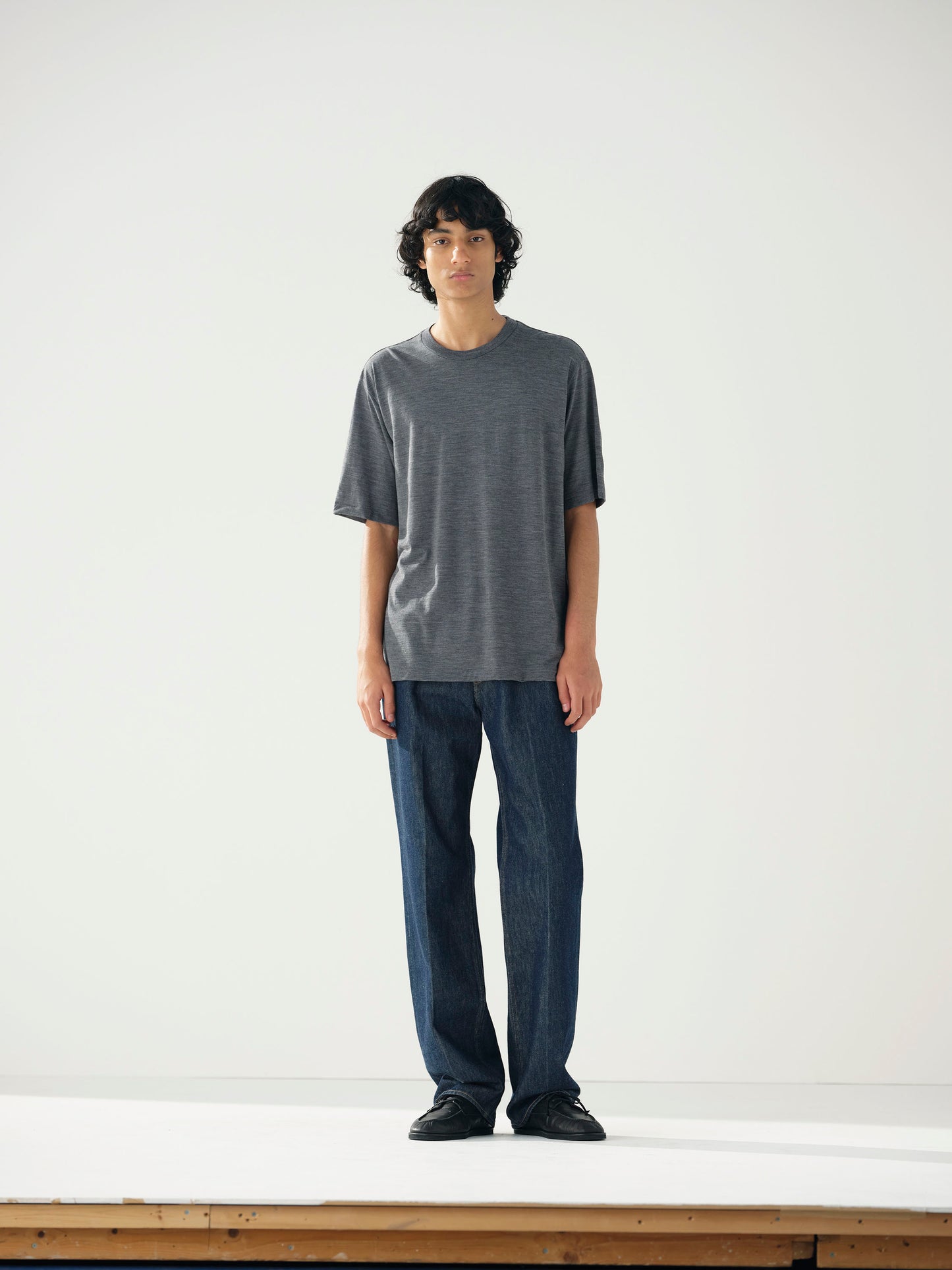 AURALEE HARD TWIST DENIM 5P PANTS