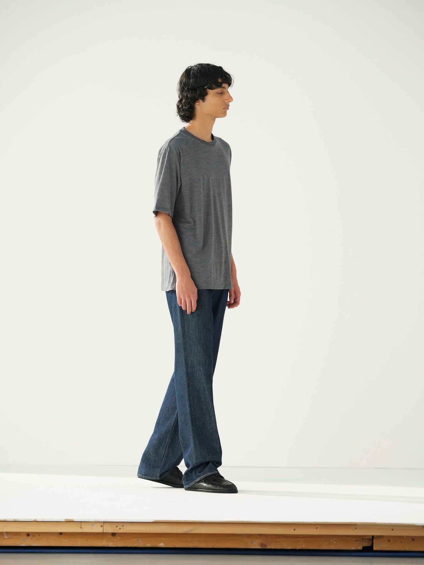 AURALEE HARD TWIST DENIM 5P PANTS